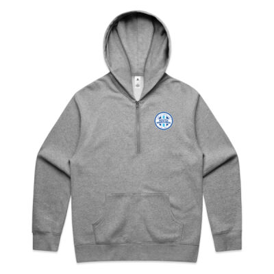 Mens - Relaxed Half Zip Hoddie - 5164 Men's Relax Half Zip Hood Thumbnail